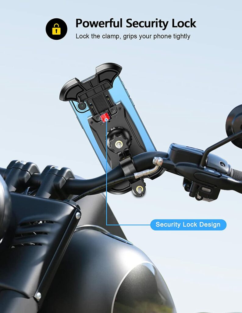 Mohard Electric scooter phone holder lock